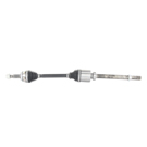 2021 Nissan Rogue Drive Axle Front 1