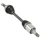 2014 Nissan Pathfinder Drive Axle Front 2