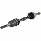 2013 Nissan Rogue Drive Axle Front 2