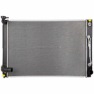 2007 Toyota Sienna Radiator 1