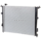 2012 Hyundai Genesis Radiator 1