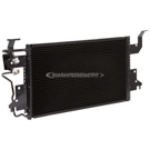 1995 Cadillac Deville A/C Condenser 1