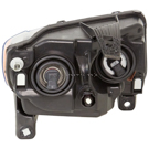 2012 Jeep Compass Headlight Assembly 3