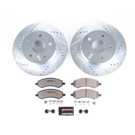 2012 Ram 1500 Performance Disc Brake Pad and Rotor Kit 2