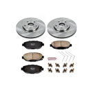 1997 Lexus SC400 Performance Disc Brake Pad and Rotor Kit 2