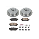 2015 Lexus RX450h Performance Disc Brake Pad and Rotor Kit 2