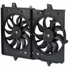 2012 Nissan Rogue Cooling Fan Assembly 1