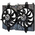 2015 Nissan Rogue Select Cooling Fan Assembly 2