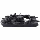 2014 Fiat 500L Cooling Fan Assembly 4