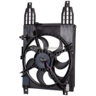 2009 Chevrolet Aveo Cooling Fan Assembly 1