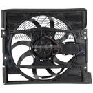 2001 Bmw 750iL Cooling Fan Assembly 2
