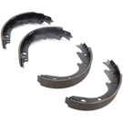 1969 Toyota Corona Brake Shoe Set 5