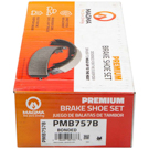 2000 Subaru Legacy Brake Shoe Set 2