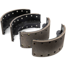 2000 Gmc W4500 Forward Brake Shoe Set 5