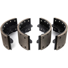 2000 Gmc W4500 Forward Brake Shoe Set 6