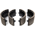 2000 Gmc W4500 Forward Brake Shoe Set 1
