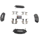 2005 Saab 9-2X Brake Pad Set 6