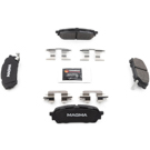 2006 Saab 9-2X Brake Pad Set 6