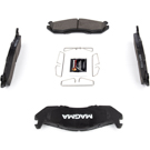 2003 Hummer H1 Brake Pad Set 3