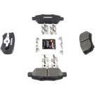 2014 Dodge Avenger Brake Pad Set 3