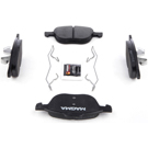 2012 Mazda 3 Brake Pad Set 3