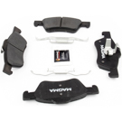 2011 Mazda Tribute Brake Pad Set 3