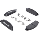 2012 Dodge Challenger Brake Pad Set 1