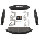 2007 Mercury Montego Brake Pad Set 3