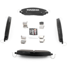 2009 Ford Mustang Brake Pad Set 3