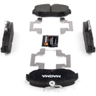2009 Ford Mustang Brake Pad Set 3