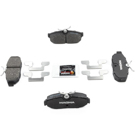 2011 Ford Mustang Brake Pad Set 2