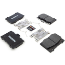 2011 Acura RL Brake Pad Set 1