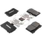 2012 Acura RL Brake Pad Set 1