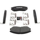 2004 Kia Sedona Brake Pad Set 3