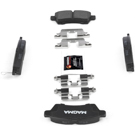 2013 Nissan Xterra Brake Pad Set 3