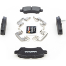 2007 Nissan Pathfinder Brake Pad Set 3
