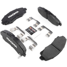 2009 Honda Ridgeline Brake Pad Set 1