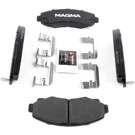2009 Honda Ridgeline Brake Pad Set 3
