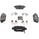 2012 Honda Ridgeline Brake Pad Set 2