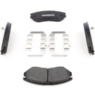 2007 Hyundai Tiburon Brake Pad Set 3