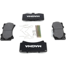 2009 Hummer H3 Brake Pad Set 2
