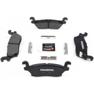 2007 Hummer H3 Brake Pad Set 2