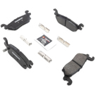 2007 Hummer H3 Brake Pad Set 1