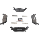 2007 Hummer H3 Brake Pad Set 2
