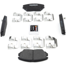 2017 Gmc Terrain Brake Pad Set 3