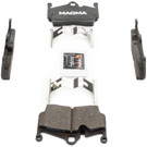 2012 Porsche Boxster Brake Pad Set 3