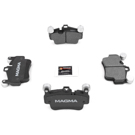2012 Porsche Boxster Brake Pad Set 6