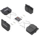 1969 Toyota Crown Brake Pad Set 5