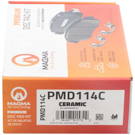 1969 Toyota Crown Brake Pad Set 2