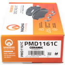 2012 Ford Fusion Brake Pad Set 5